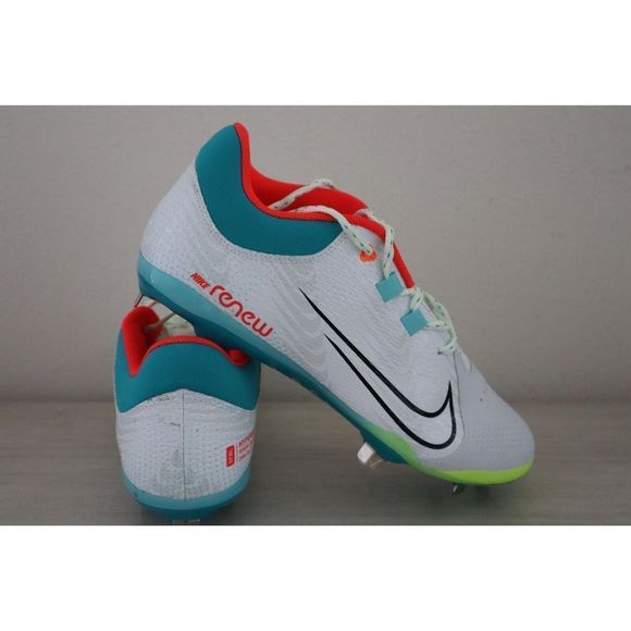 Nike CZ5920 107 Women's Sz 11 White Hyperdiamond 4 Elite Metal Softball Cleats - Picture 2 of 8